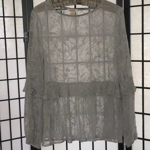 Sundance light grey/silver blouse